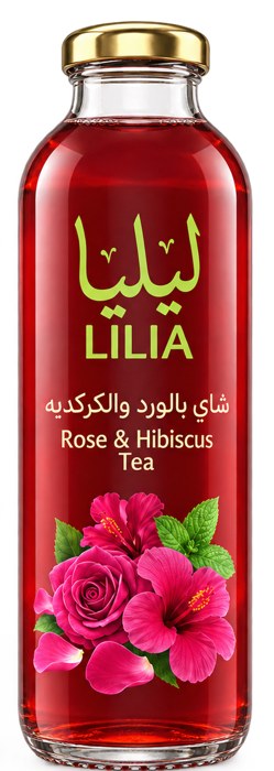 LILIA Rose & Hibiscus bottle
