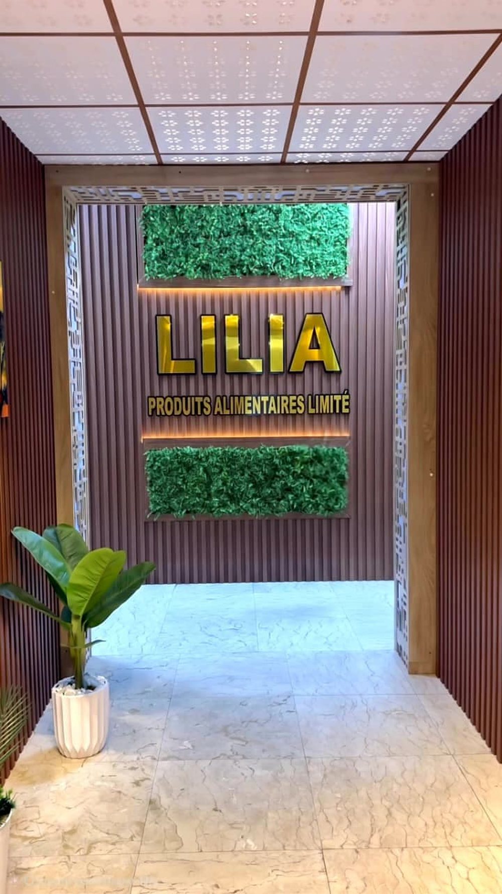 LILIA entrance at our facility